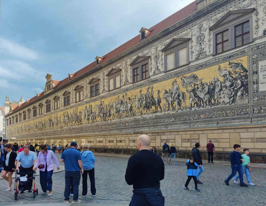 Sachsen Dresden Fürstenzug