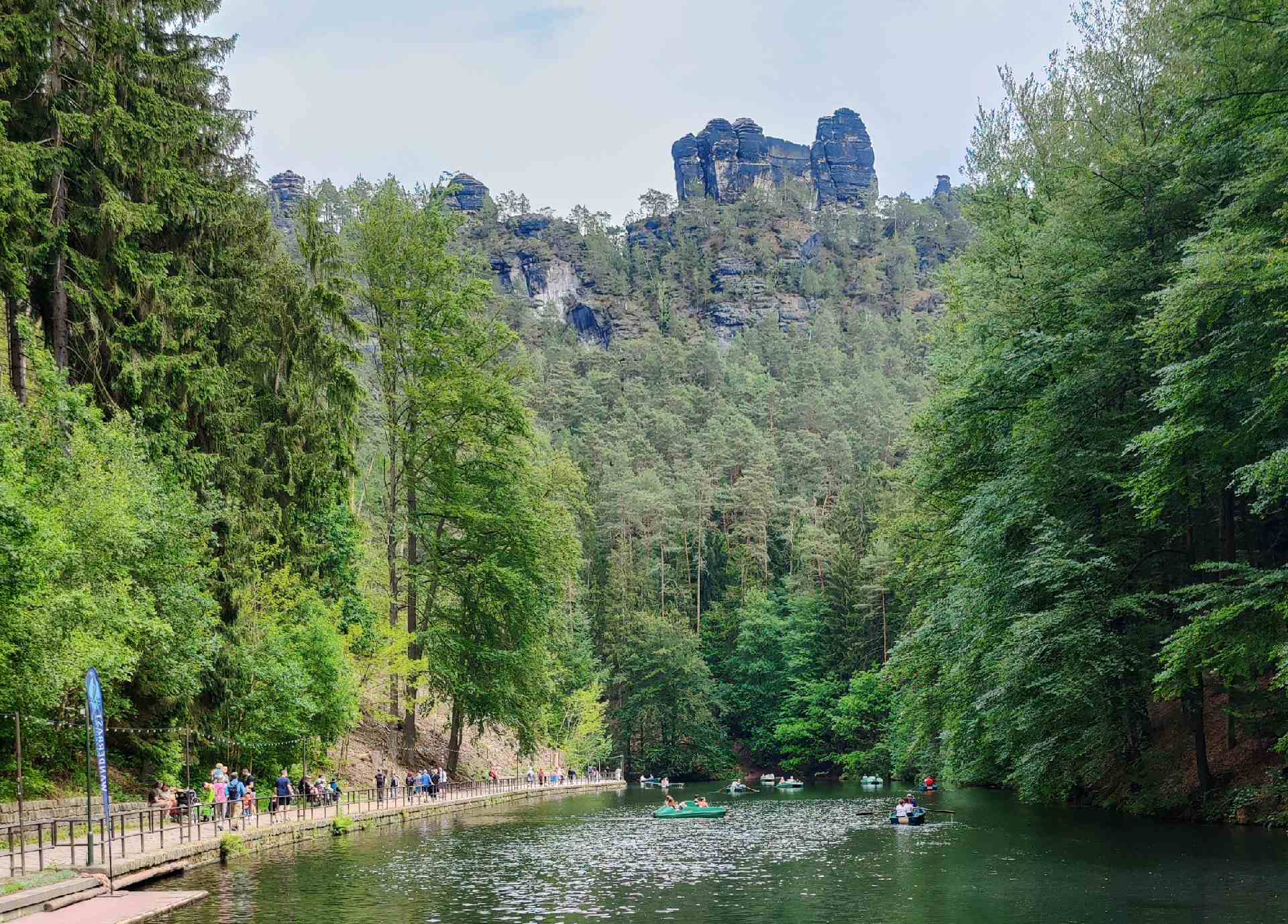 Sachsen Rathen Amselsee